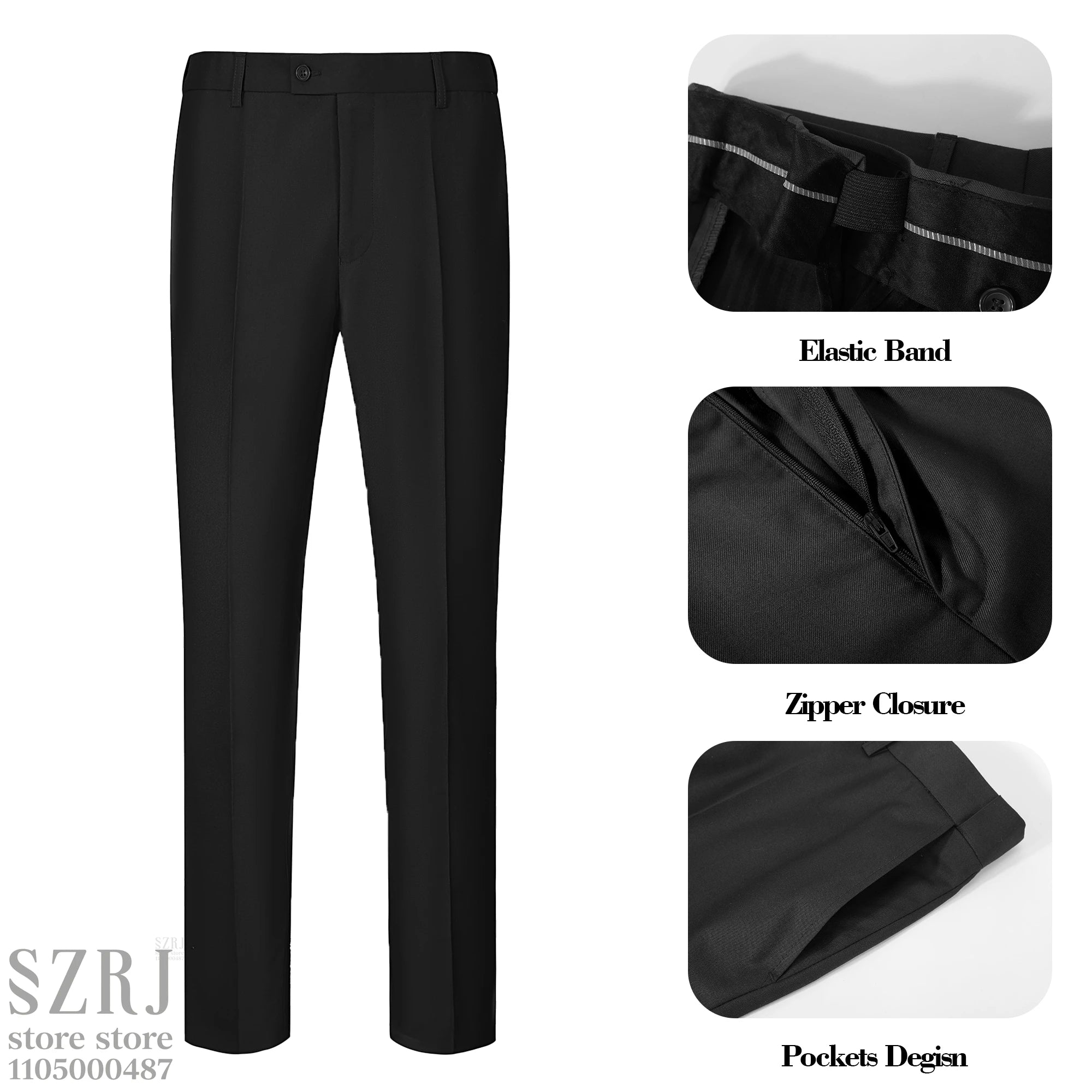 Gentleman Red Tie Suit